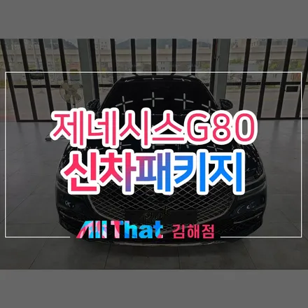 김해 신차패키지,올댓 제네시스G80 Stye3로 만나보자 / 김해시 삼정동