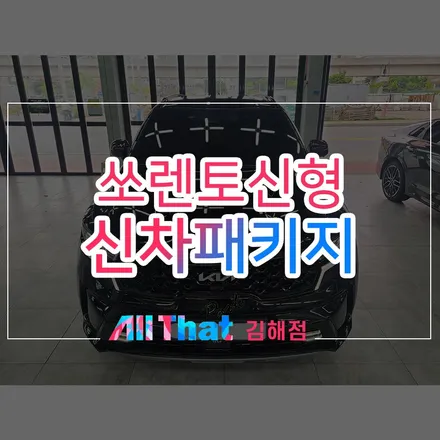 김해 신차패키지 차원이 다른 곳. / 김해시 삼정동