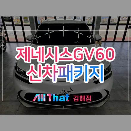 제네시스 GV60 전기차에 가성비 레이노S9 30% 농도 시공! / 김해시 삼정동