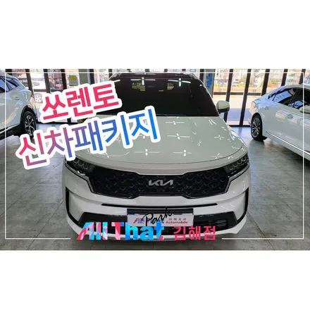 김해 쏘렌토 신차패키지 신차검수 / 김해시 삼정동