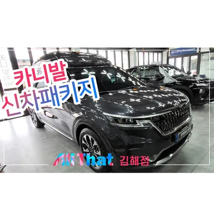 창원 카니발 신차패키지 A부터 Z까지 1탄 / 김해시 삼정동