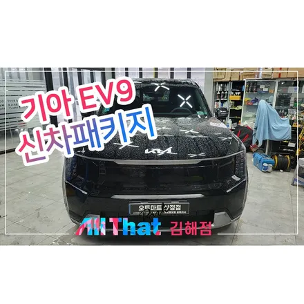 김해디지털센터미러 EV9 장착 시공기 / 김해시 삼정동