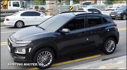 감성 SUV 코나가 루마썬팅 버텍스를 만나다.[부산김해 썬팅] / 김해시 삼정동