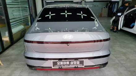 그랜저 큐레아티드 실버 메탈 레이노 썬팅 시공 / 김해시 삼정동