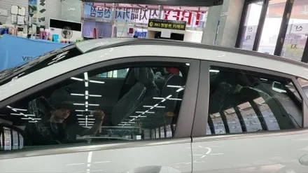 김해 코나 썬팅 버텍스 900 700 자동차 틴팅 / 김해시 삼정동