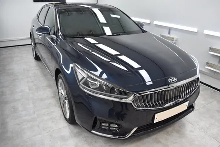 김해오토마트 올 뉴 K7 브이쿨썬팅K28+K14 아이나비 블랙박스 QXD950뷰 PPF 생활보로 패키지 유리막코팅 JAPAN 정품 브릴라 시공기 / 김해시 삼정동