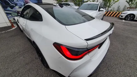 BMW  M4  신차 패키지  플럭스 반반사 선팅입니다. / 김해시 삼정동
