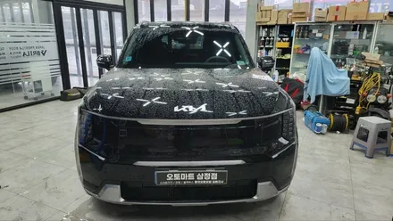 김해디지털센터미러 EV9 장착 시공기 / 김해시 삼정동