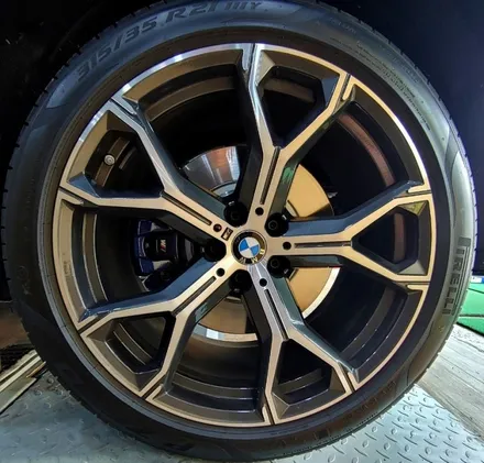[BMW X6 741M 21 INCH] 전주군산익산여수목포순천무안광주나주대전 휠복원 휠수리 캘리퍼도색 휠 커스텀 전문점 / 전주시 덕진구 장동