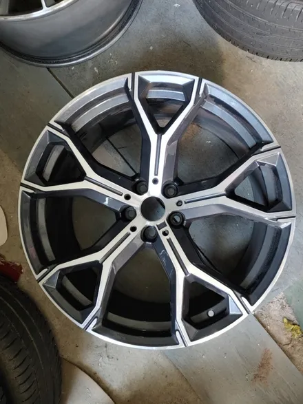 [BMW X6 741M 21 INCH] 전주군산익산여수목포순천무안광주나주대전 휠복원 휠수리 캘리퍼도색 휠 커스텀 전문점 / 전주시 덕진구 장동