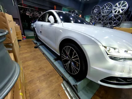 [AUDI A7 20 INCH] 전주군산익산남원여수목포순천광주나주무안대전부여공주서산서천 아우디 휠커스텀 캘리퍼도색 전문점 / 전주시 덕진구 장동