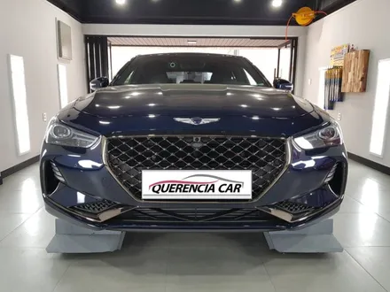 제네시스 G70 휠프로텍터 휠보레 19인치 블루컬러 장착~휠기스커버/휠스크래치방지/휠보호/휠튜닝 /휠복원대체/휠긁힘방지/용품~강남/송파/강동/하남 자동차튜닝~케렌시아CAR! / 서울 송파