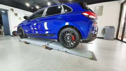 i30 PD 터보 휠프로텍터 휠보레 시공~휠스크래치방지/휠기스방지/휠복원대체/휠튜닝/휠보호~강남/송파/강동/하남 휠보레장착점/자동차튜닝/용품/자동차튜닝샵~케렌시아CAR! / 서울 송파