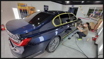 【케렌시아카 자동차튜닝샵】BMW7시리즈 광택작업/유막제거/이물질제거/석회수얼룩제거/잔스크래치제거/수입차광택/외형복원/순정옵션/강남/송파/문정/하남/위례/강동/감일/개롱/방이~ / 서울 송파구