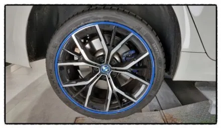 【케렌시아카 자동차튜닝샵】BMW5시리즈 휠튜닝/휠보레 19인치 블루장착/휠보레전문장착점/휠스크래치방지/휠복원대체/휠도색대체/강남/송파/문정/하남/강동/위례/감일/개롱/방이~ / 서울 송파구