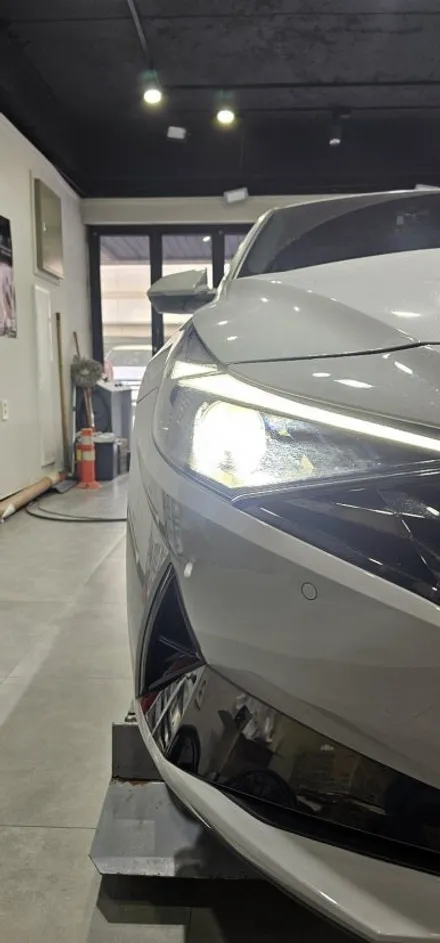 【합법LED헤드라이트】아반떼 CN7 전조등교체/브라비오/올뉴클래식HB3장착완료/송파브라비오장착점/강남/송파/문정/하남/위례/감일/방이/개롱~케렌시아카! / 서울 송파