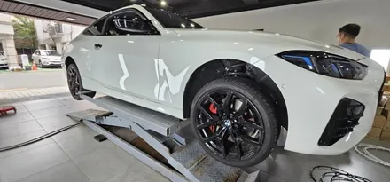 【휠프로텍터】BMW 휠가드/휠보레 19인치 블랙장착완료/휠커버/휠도색대체/휠복원대체/휠림보호/휠스크래치방지/송파휠보레장착점/케렌시아카~ / 서울 송파