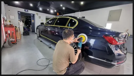 【케렌시아카 자동차튜닝샵】BMW7시리즈 광택작업/유막제거/이물질제거/석회수얼룩제거/잔스크래치제거/수입차광택/외형복원/순정옵션/강남/송파/문정/하남/위례/강동/감일/개롱/방이~ / 서울 송파구