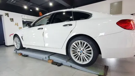BMW 420i 휠프로텍터 휠보레 실버컬러 장착~휠보호/휠튜닝/휠가드/휠스크래치/휠기스방지/휠복원/휠도색대체 강남/송파/강동/하남 휠보레전문장착점! 자동차튜닝/용품~케렌시아CAR! / 서울 송파