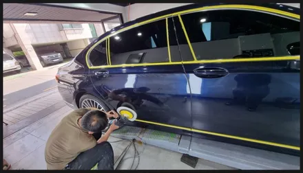 【케렌시아카 자동차튜닝샵】BMW7시리즈 광택작업/유막제거/이물질제거/석회수얼룩제거/잔스크래치제거/수입차광택/외형복원/순정옵션/강남/송파/문정/하남/위례/강동/감일/개롱/방이~ / 서울 송파구