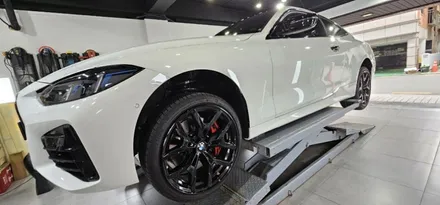 【휠프로텍터】BMW 휠가드/휠보레 19인치 블랙장착완료/휠커버/휠도색대체/휠복원대체/휠림보호/휠스크래치방지/송파휠보레장착점/케렌시아카~ / 서울 송파