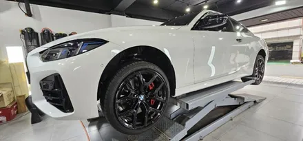 【휠프로텍터】BMW 휠가드/휠보레 19인치 블랙장착완료/휠커버/휠도색대체/휠복원대체/휠림보호/휠스크래치방지/송파휠보레장착점/케렌시아카~ / 서울 송파
