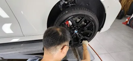 【휠프로텍터】BMW 휠가드/휠보레 19인치 블랙장착완료/휠커버/휠도색대체/휠복원대체/휠림보호/휠스크래치방지/송파휠보레장착점/케렌시아카~ / 서울 송파