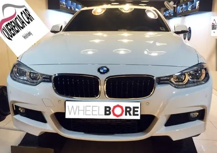 BMW 320d 휠보레 휠프로텍터 시공~휠스크래치/휠기스방지/휠복원대체/휠가드/휠튜닝/휠커버~강남/송파/강동/하남 휠보레장착점! 자동차튜닝/용품/자동차튜닝샵~케렌시아CAR! / 서울 송파