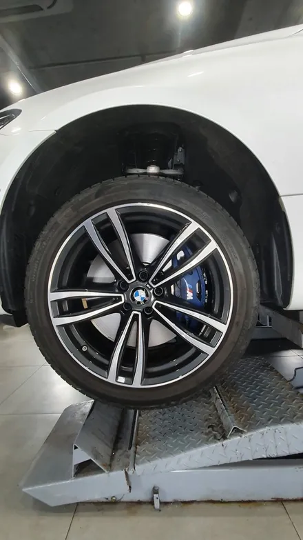 BMW 6GT 휠프로텍터 휠보레 화이트컬러 장착~휠보호/휠가드/휠튜닝/휠기스방지/휠스크래치/휠복원/휠도색대체~강남/송파/강동/하남 자동차튜닝/자동차외장관리/자동차튜닝샵~케렌시아카! / 서울 송파