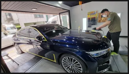 【케렌시아카 자동차튜닝샵】BMW7시리즈 광택작업/유막제거/이물질제거/석회수얼룩제거/잔스크래치제거/수입차광택/외형복원/순정옵션/강남/송파/문정/하남/위례/강동/감일/개롱/방이~ / 서울 송파구