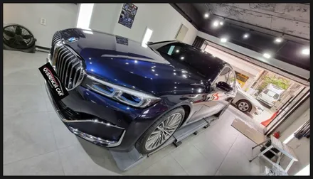 【케렌시아카 자동차튜닝샵】BMW7시리즈 광택작업/유막제거/이물질제거/석회수얼룩제거/잔스크래치제거/수입차광택/외형복원/순정옵션/강남/송파/문정/하남/위례/강동/감일/개롱/방이~ / 서울 송파구