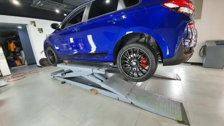 i30 PD 터보 휠프로텍터 휠보레 시공~휠스크래치방지/휠기스방지/휠복원대체/휠튜닝/휠보호~강남/송파/강동/하남 휠보레장착점/자동차튜닝/용품/자동차튜닝샵~케렌시아CAR! / 서울 송파