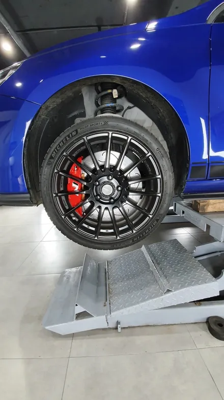 i30 PD 터보 휠프로텍터 휠보레 시공~휠스크래치방지/휠기스방지/휠복원대체/휠튜닝/휠보호~강남/송파/강동/하남 휠보레장착점/자동차튜닝/용품/자동차튜닝샵~케렌시아CAR! / 서울 송파