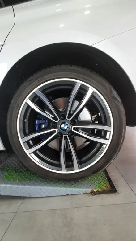 BMW 6GT 휠프로텍터 휠보레 화이트컬러 장착~휠보호/휠가드/휠튜닝/휠기스방지/휠스크래치/휠복원/휠도색대체~강남/송파/강동/하남 자동차튜닝/자동차외장관리/자동차튜닝샵~케렌시아카! / 서울 송파