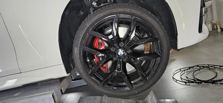 【휠프로텍터】BMW 휠가드/휠보레 19인치 블랙장착완료/휠커버/휠도색대체/휠복원대체/휠림보호/휠스크래치방지/송파휠보레장착점/케렌시아카~ / 서울 송파