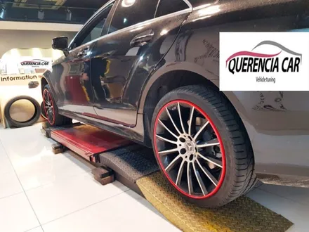 벤츠 CLS400 AMG 휠프로텍터 휠보레 레드컬러 장착~휠보호/휠가드/휠스크래치/휠기스/휠복원대체/휠튜닝/자동차튜닝~강남/송파/강동/하남 휠보레장착점/용품~케렌시아CAR! / 서울 송파