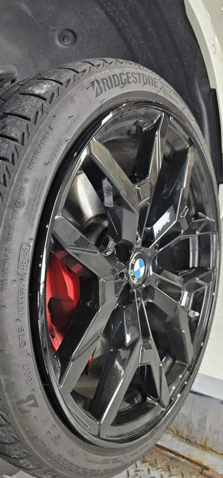 【휠프로텍터】BMW 휠가드/휠보레 19인치 블랙장착완료/휠커버/휠도색대체/휠복원대체/휠림보호/휠스크래치방지/송파휠보레장착점/케렌시아카~ / 서울 송파