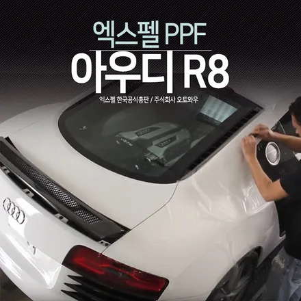 아우디R8 무광PPF전체시공 - 엑스펠 스텔스(STEALTH) / 서초구 서초동
