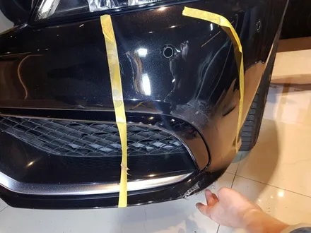 벤츠CLS63amg 접촉사고에 견디는 PPF. 엑스펠 본사 오토와우 / 서초구 서초동