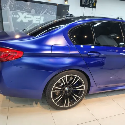 무광 중고차를 유광 새 차로 만들어가는 여정: BMW F90 M5 PPF / 서울 서초, 강남, 양재