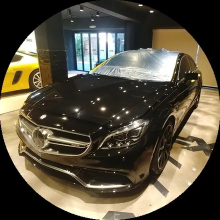 벤츠CLS63amg 접촉사고에 견디는 PPF. 엑스펠 본사 오토와우 / 서초구 서초동