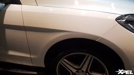 벤츠ML350 PPF시공 - 미국 엑스펠 얼티메이트 최고급 필름으로 스톤칩 보호하기. 엑스펠본사 오토와우 / 서초구 서초동