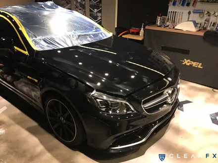 벤츠CLS63amg 접촉사고에 견디는 PPF. 엑스펠 본사 오토와우 / 서초구 서초동