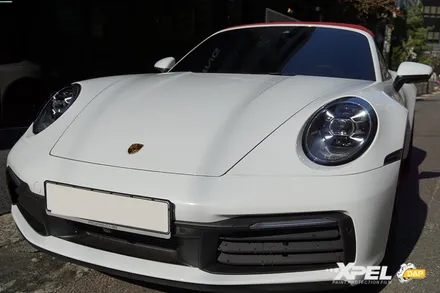 포르쉐 911 카레라 4S (992) PPF 엑스펠 얼티메이트 플러스 본네트PPF 시공 / 서울 서초, 강남, 양재