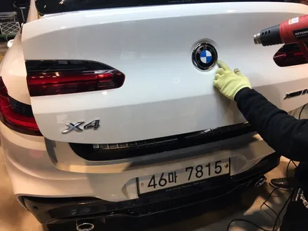 BMW X4 풀체인지 - 트렁크전체, B필러 PPF시공 / 서초구 서초동
