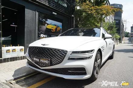 제네시스 G80 전체 PPF 칼기스 없이 엑스펠 얼티메이트 플러스로 완성 / 서울 서초, 강남, 양재