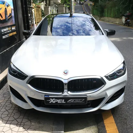 BMW M 브랜드 50주년 엠블럼도 보호해 주나요? BMW M850i PPF / 서울 서초, 강남, 양재