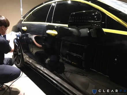 벤츠CLS63amg 접촉사고에 견디는 PPF. 엑스펠 본사 오토와우 / 서초구 서초동