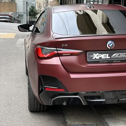 BMW i4 M50 Pro 썬팅,PPF에서 만족하고 추가로 요청한 틴팅 엑스펠 XR 플러스 / 서초구 서초동