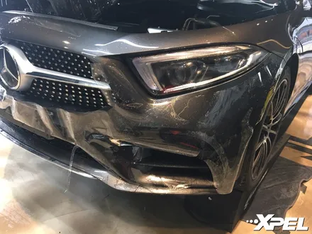 벤츠 CLS400 출고 PPF 전체시공. 엑스펠 재단필름으로 안전하게, 10년보증으로 확실하게 / 서초구 서초동